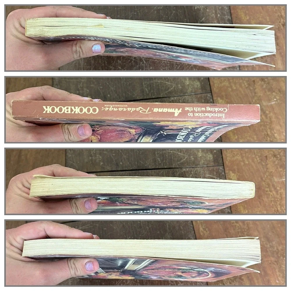Amana 1980 Radarange Microwave Oven Cookbook Recipe‎ Book Paperback